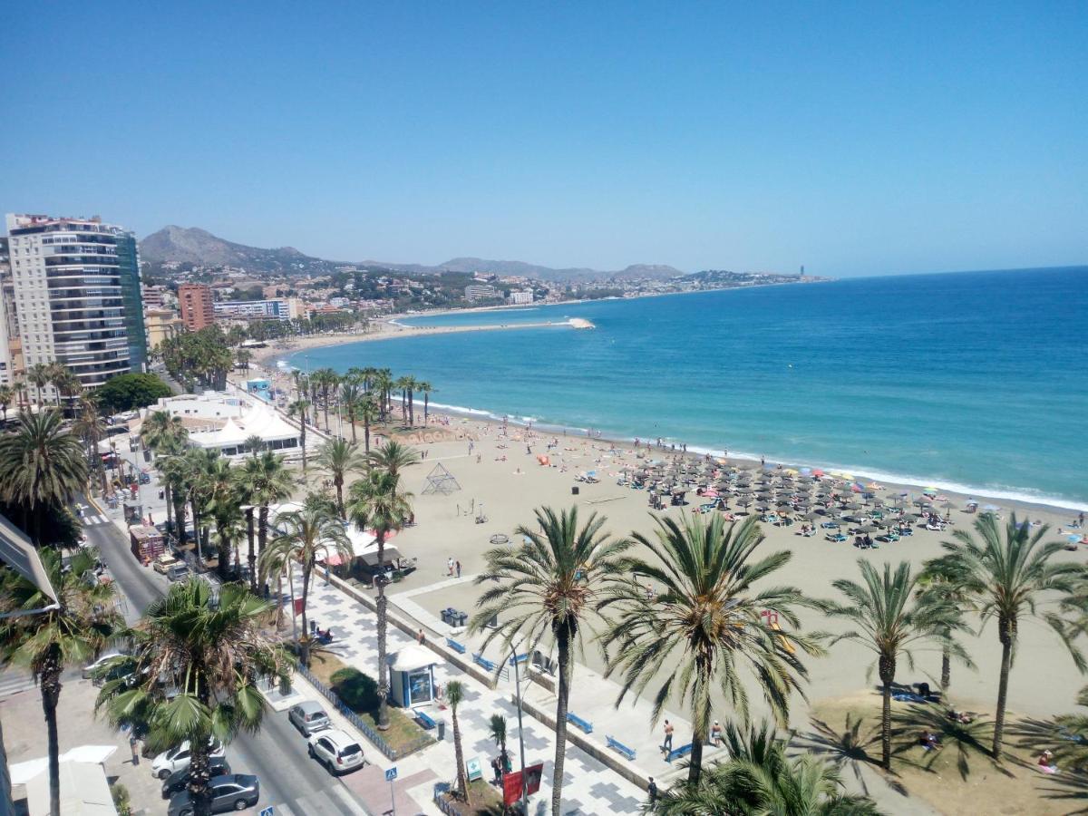 Malagueta Playa Azul Mediterraneo Málaga Dış mekan fotoğraf